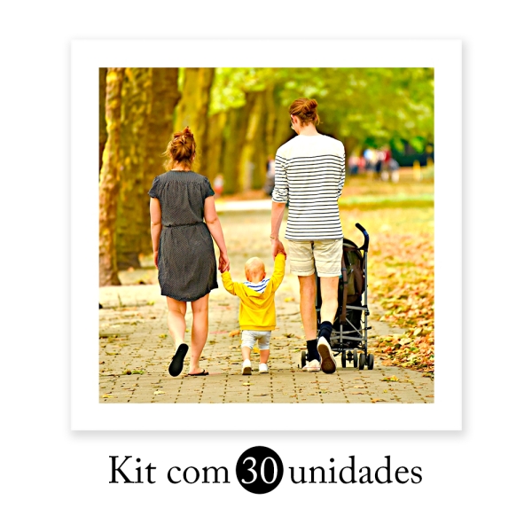 Foto Imã Fotográfico - Tamanho 5x5 cm cada - Kit com 30 unidades