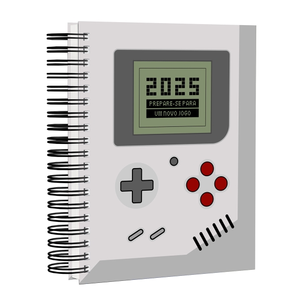 Agenda Permanente Capa Dura Mini Game